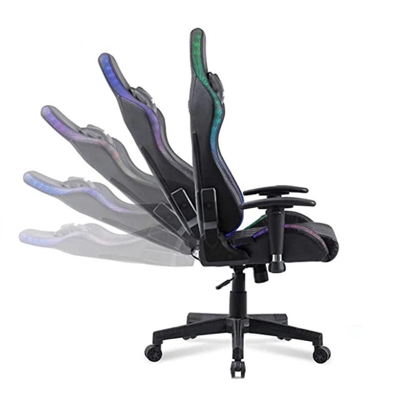 led light gaming chair